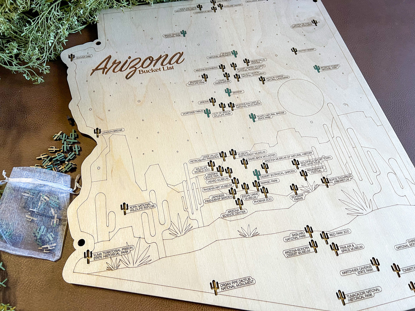 Every Chase | Arizona Bucket List Map | Curated