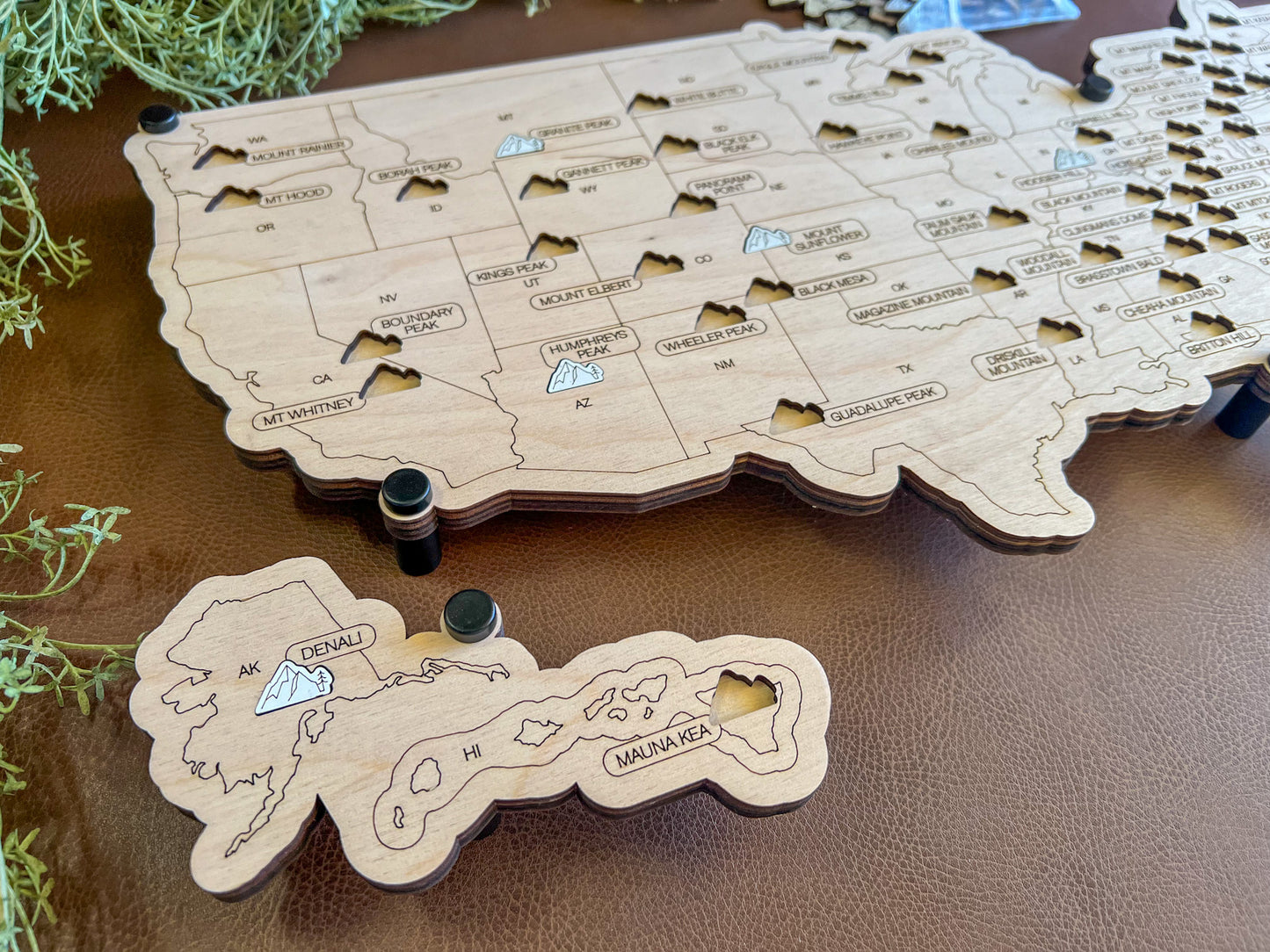 Every Chase | High Points Bucket List Map | Curated