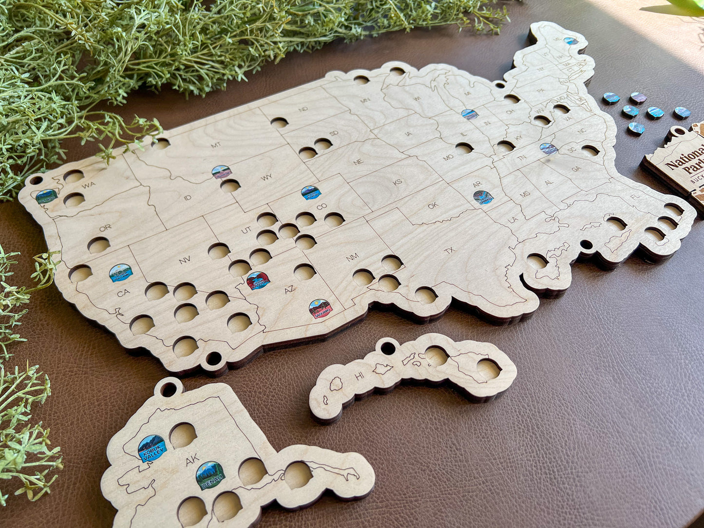 Every Chase | National Parks Bucket List Map | USA