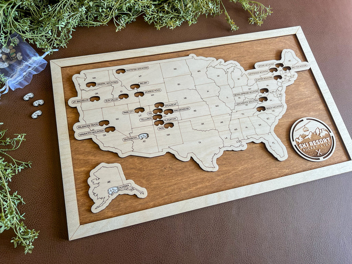 Every Chase | Ski Resorts Bucket List Map | Curated