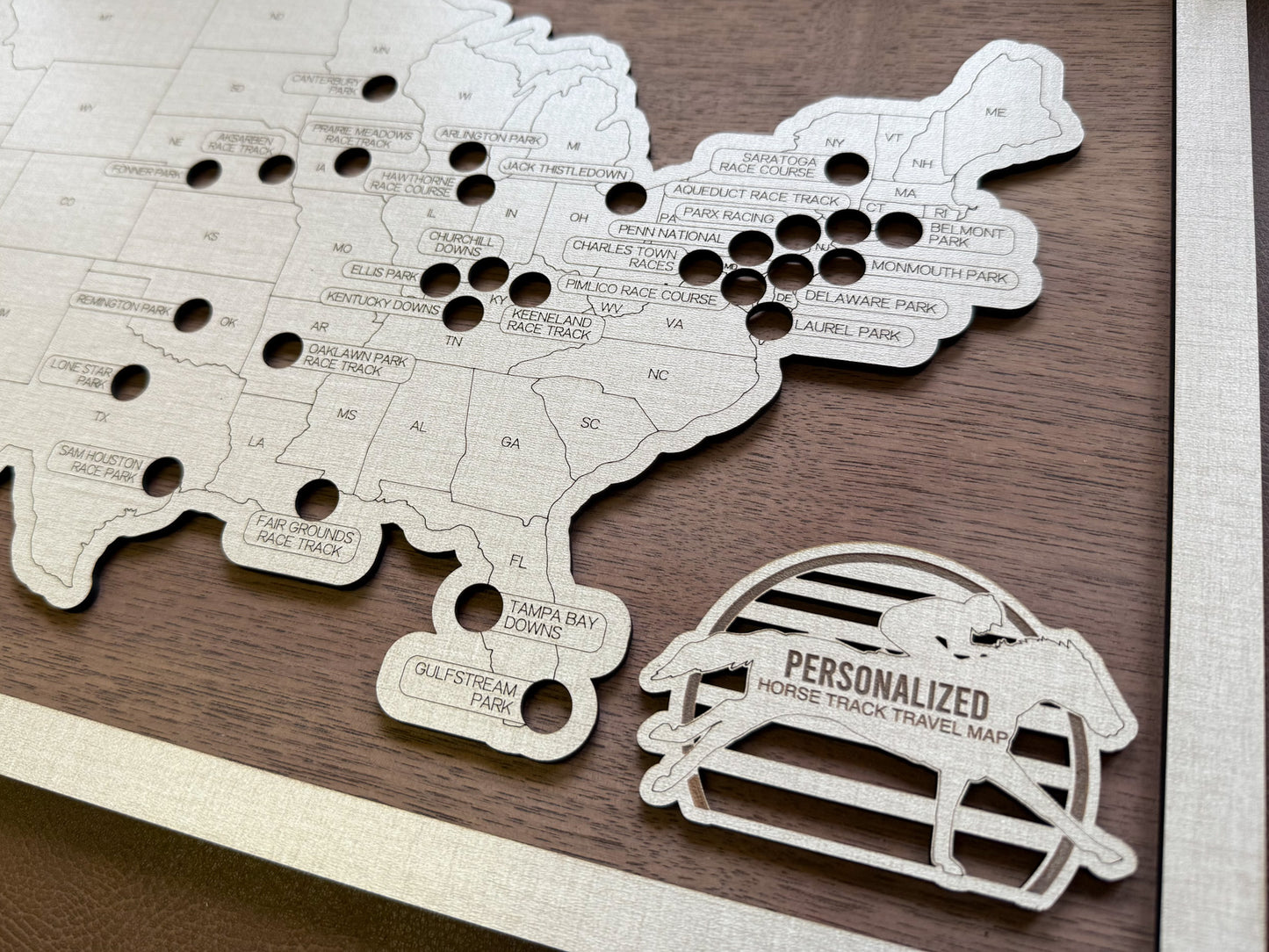 Every Chase | Horse Racing Track Bucket List Map | Curated