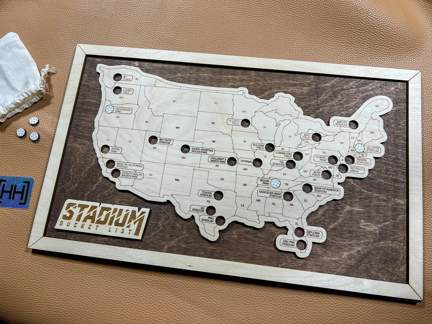 Every Chase | Pro Soccer Stadium Bucket List Map