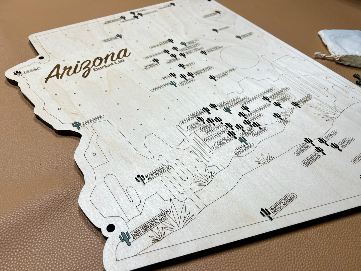 Every Chase | Arizona Bucket List Map | Curated
