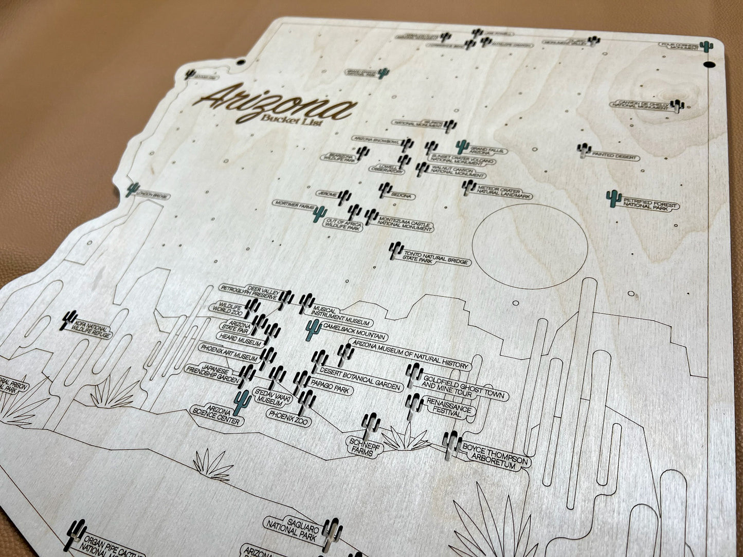 Every Chase | Arizona Bucket List Map | Curated