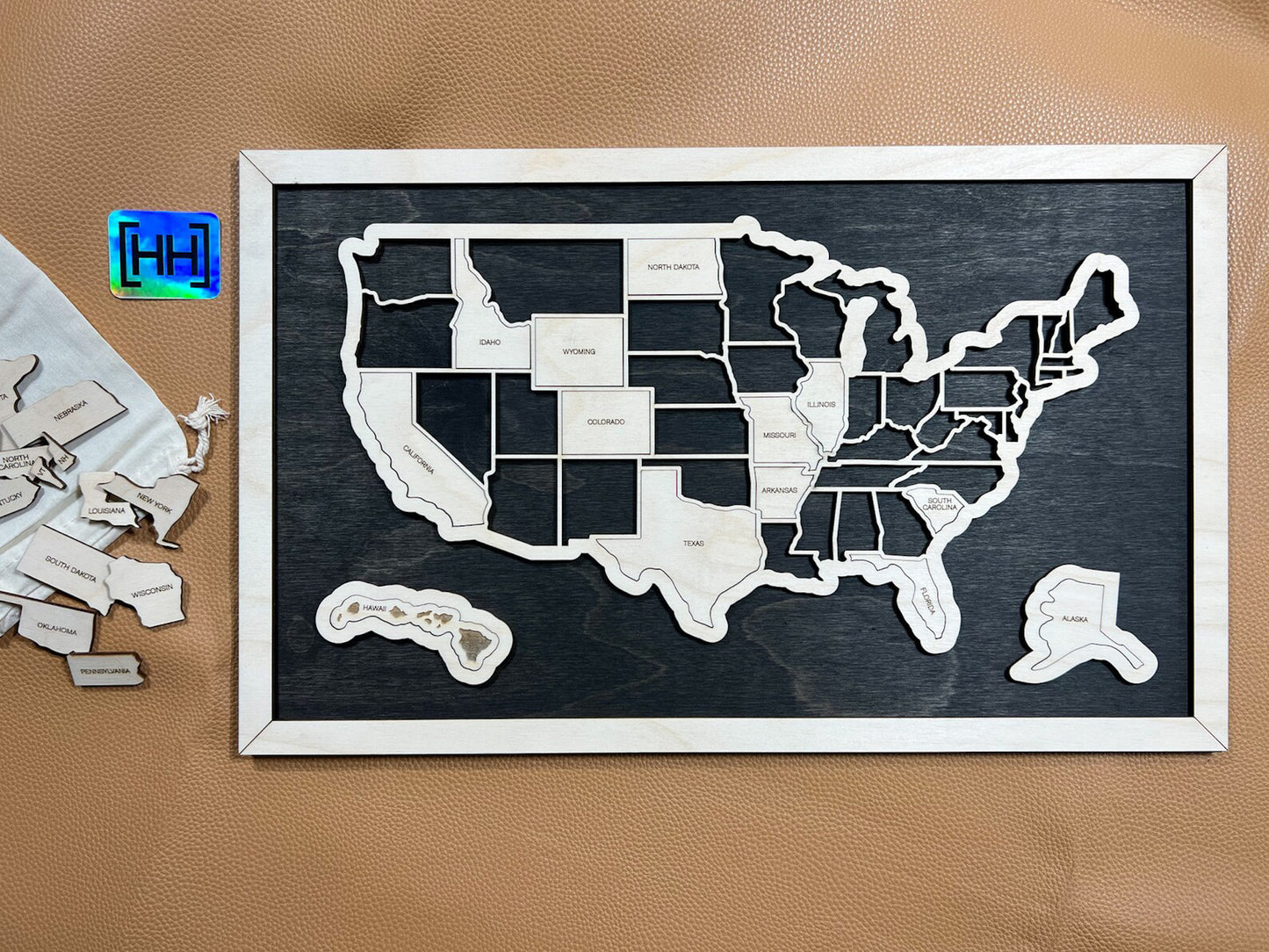 Every Chase | 50 States Bucket List Map