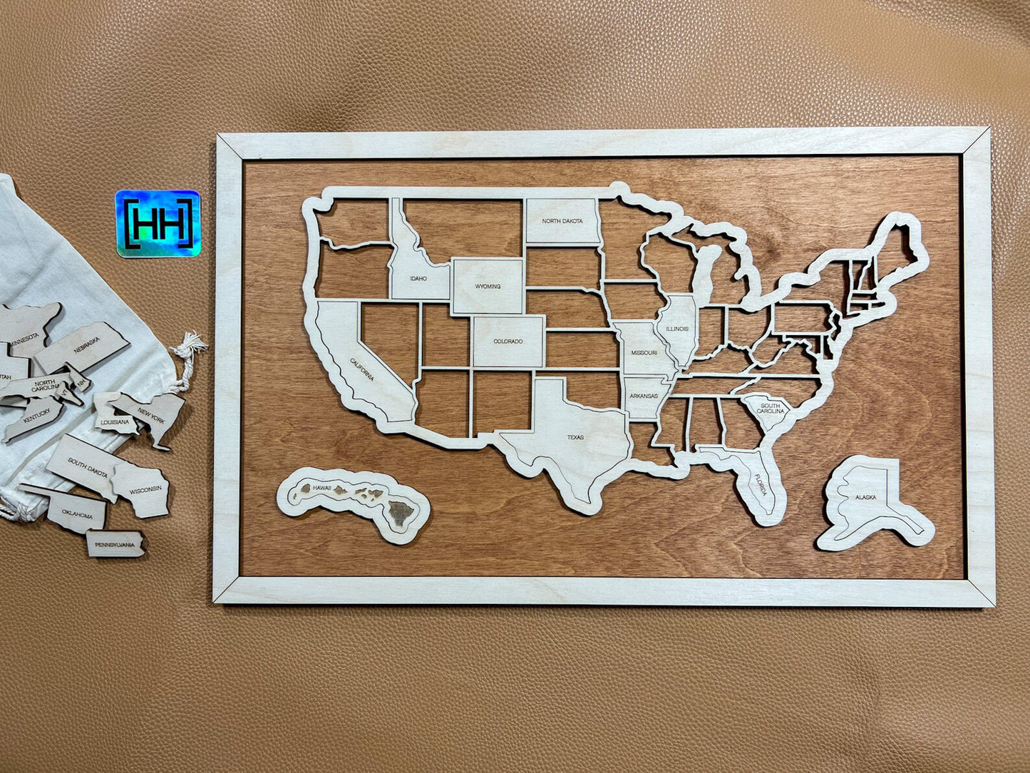 Every Chase | 50 States Bucket List Map