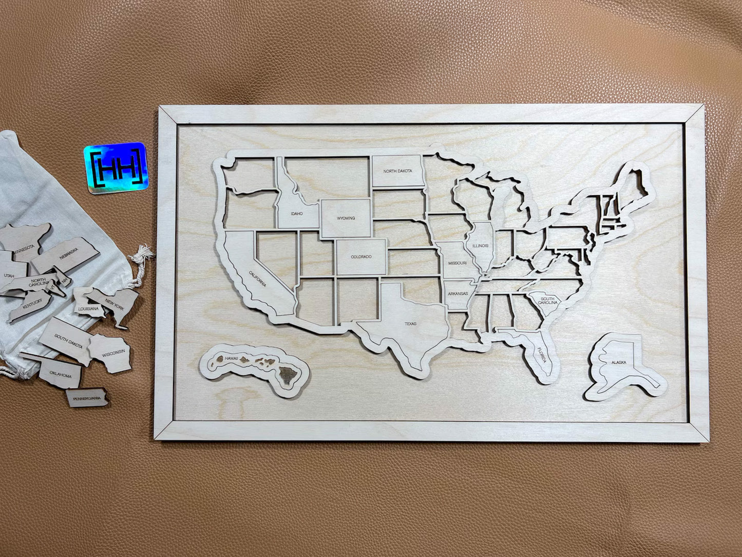 Every Chase | 50 States Bucket List Map