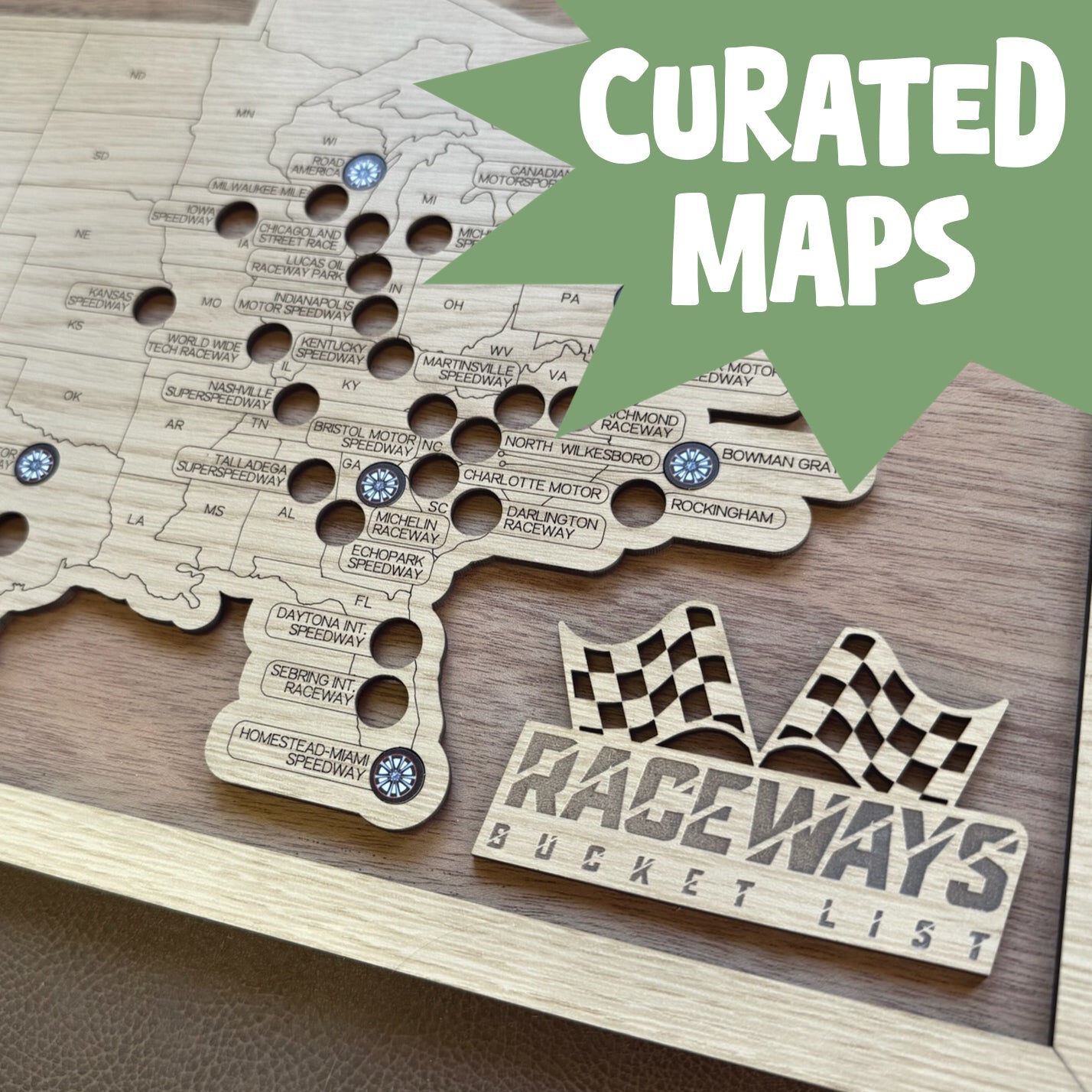 CURATED LOCATION MAPS