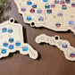 Every Chase | Printed Tokens USA National Parks Bucket List Map