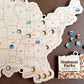 Every Chase | Printed Tokens USA National Parks Bucket List Map