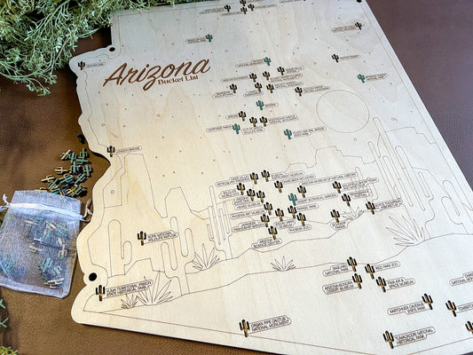 Every Chase | Arizona Bucket List Map | Curated