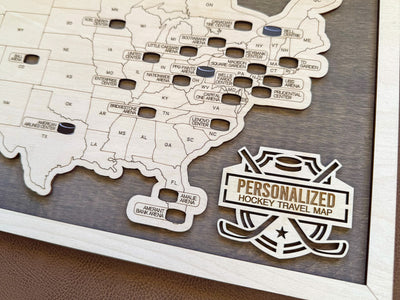 Every Chase | Pro Hockey Arena Bucket List Map | U.S. & Canadian