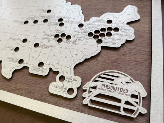 Every Chase | Horse Racing Track Bucket List Map | Curated