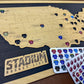 Every Chase | Pro Football Stadium Bucket List Map