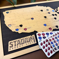 Every Chase | Pro Football Stadium Bucket List Map