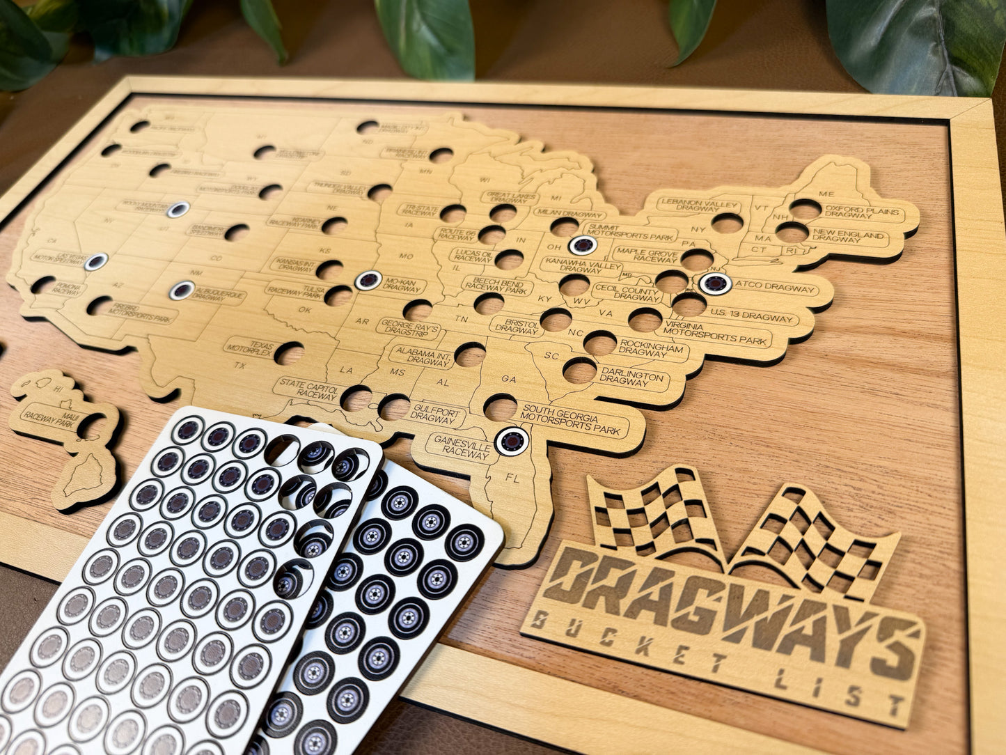 Every Chase | Dragstrips Bucket List Map