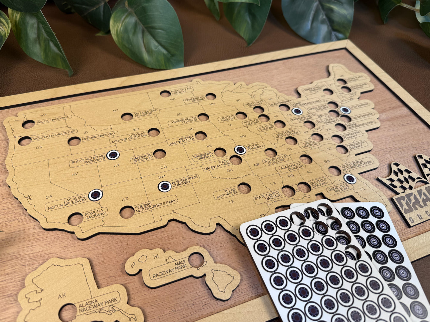 Every Chase | Dragstrips Bucket List Map