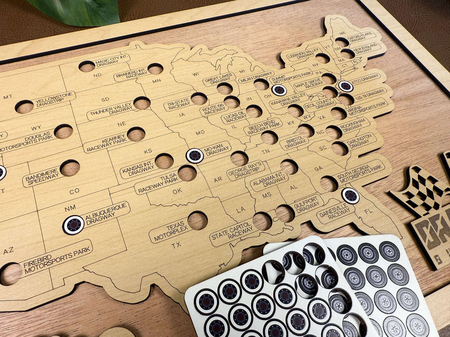 Every Chase | Dragstrips Bucket List Map