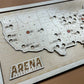 Every Chase | Men’s Pro Basketball Arena Map