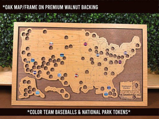 National Parks & Ballparks (#2) | Workshop Special | Ready-To-Ship | Standard (18"x11")