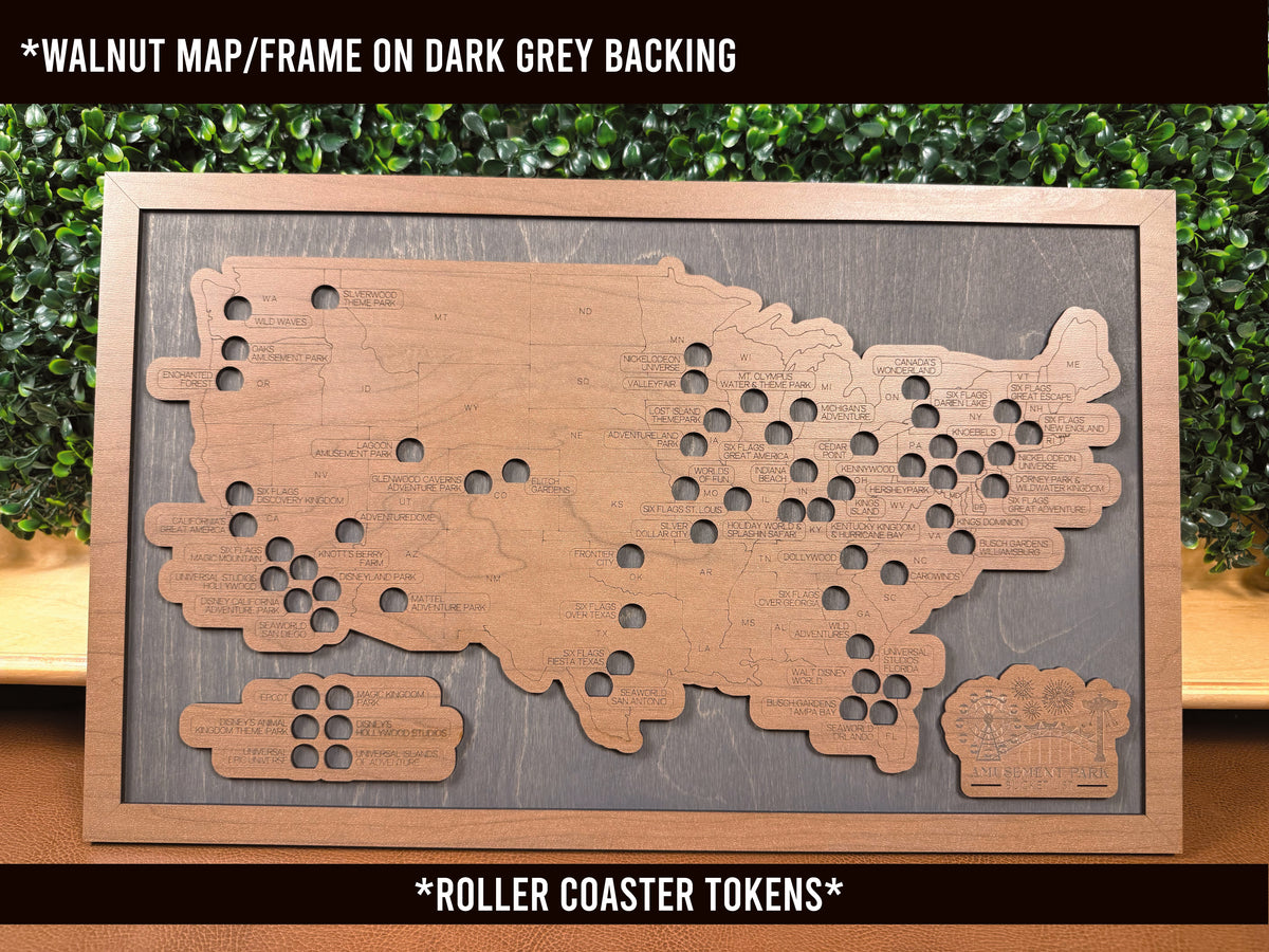 Amusement Parks (#1) | Workshop Special | Ready-To-Ship | Standard (18"x11")