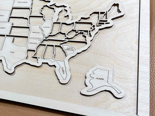 Every Chase | 50 States Bucket List Map