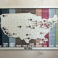 stained wood swatch for framed maps.